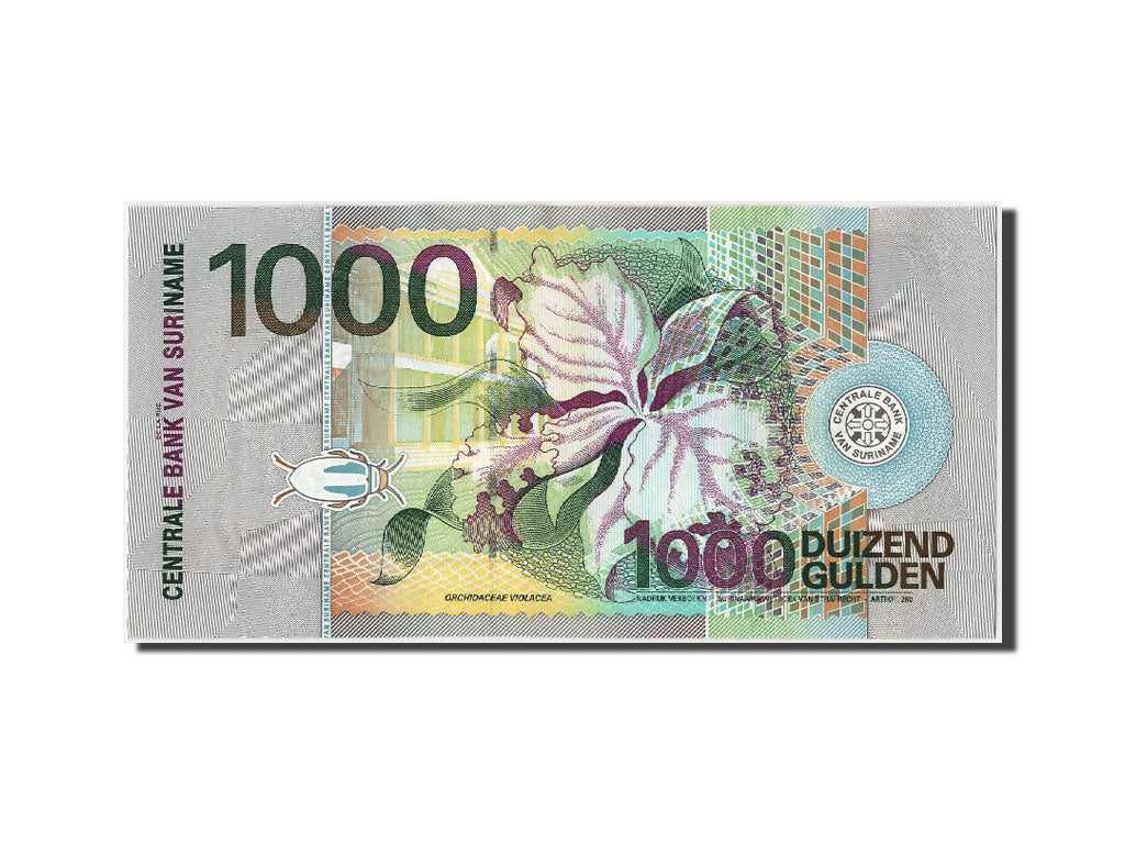 Suriname, 1000 Gulden, 2000, KM #151, 2000-01-01, UNC(65-70), AY123512