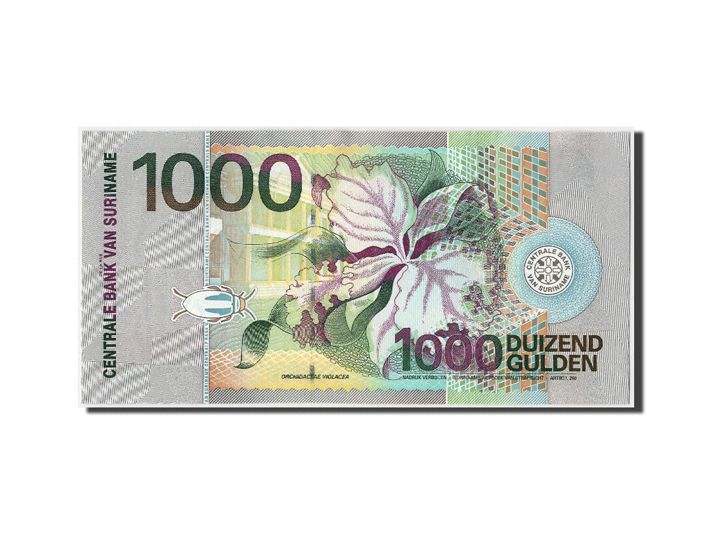 Billet, Suriname, 1000 Gulden, 2000, 2000-01-01, NEUF