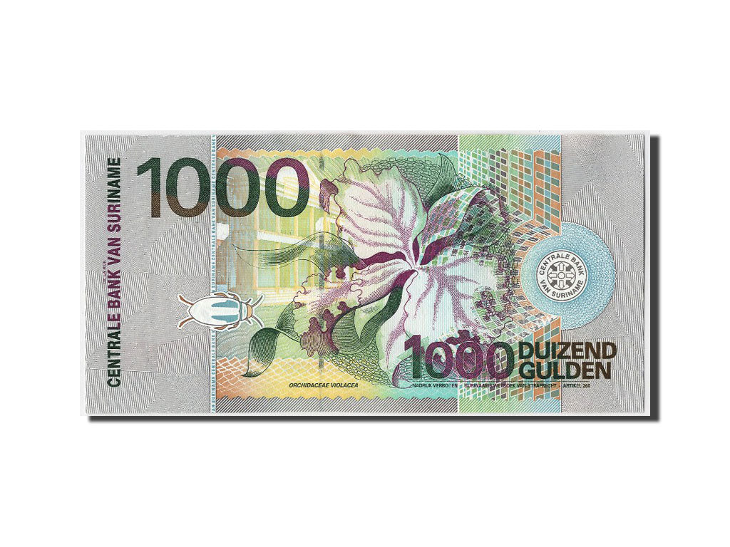 Biljet, Suriname, 1000 Gulden, 2000, 2000-01-01, NIEUW