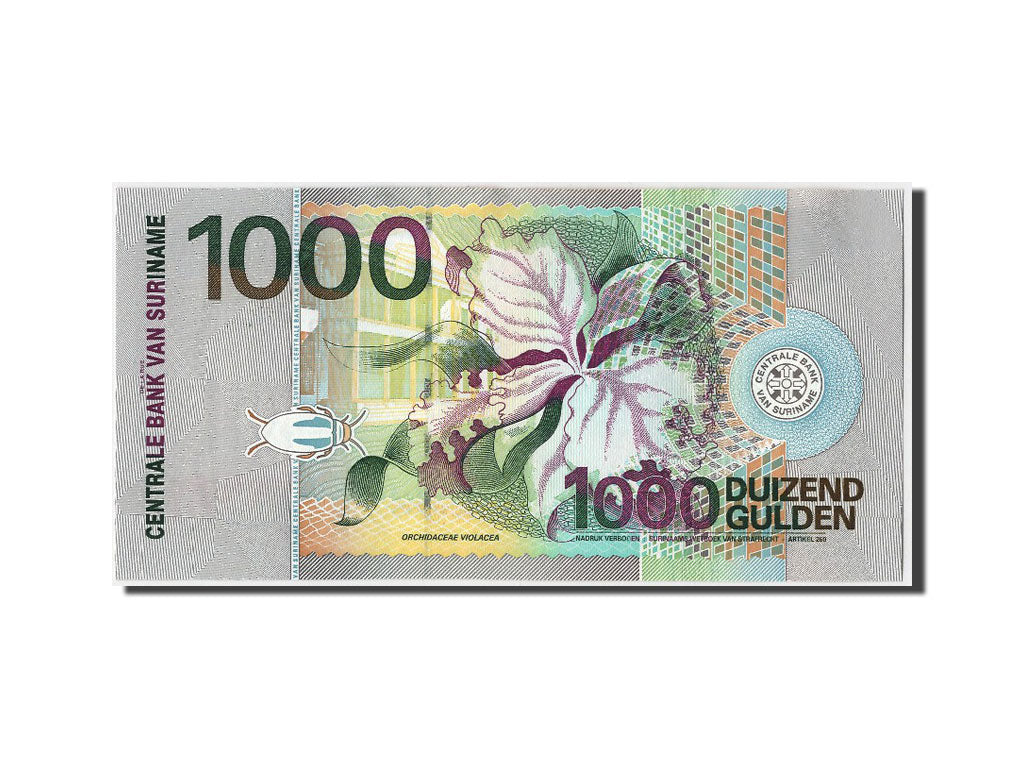 Billete, 1000 Gulden, 2000, Surinam, 2000-01-01, UNC