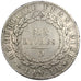FRANCE, Ecu, 1793, Lyons, EF(40-45), Silver, Gadoury #58, 29.21