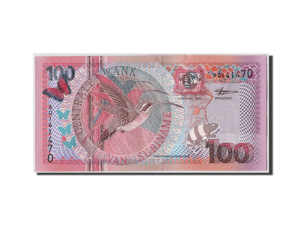 Billete, 100 Gulden, 2000, Surinam, 2000-01-01, UNC