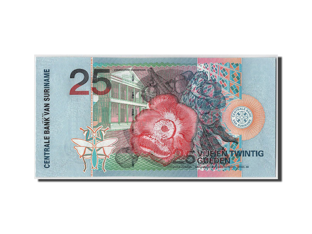 Banconote, Suriname, 25 Gulden, 2000, 2000-01-01, FDS