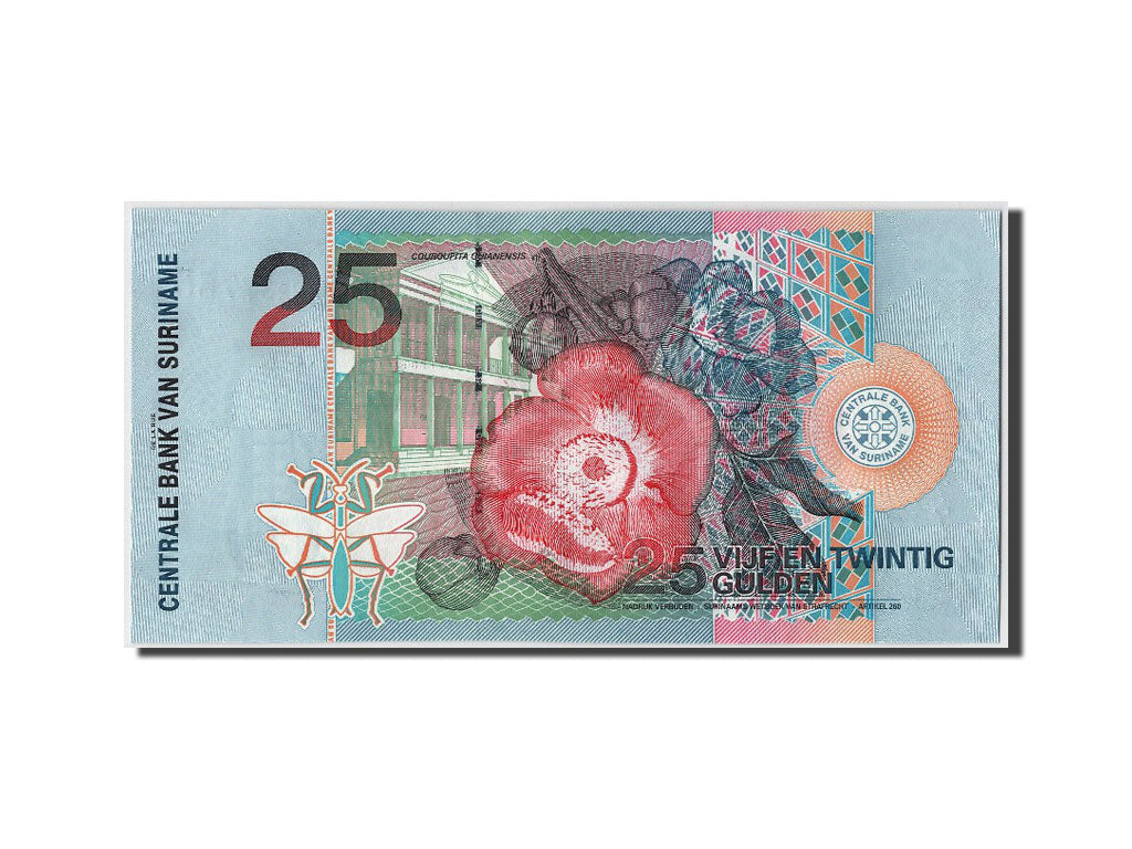 Banconote, Suriname, 25 Gulden, 2000, 2000-01-01, FDS