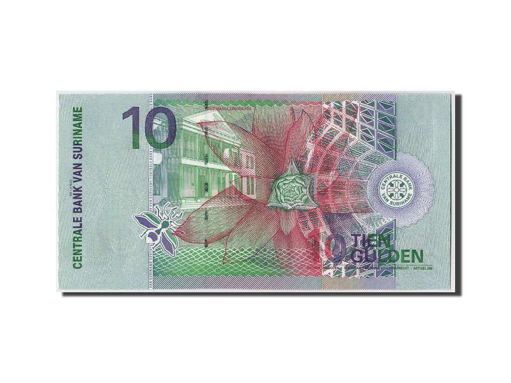 Banconote, Suriname, 10 Gulden, 2000, 2000-01-01, FDS
