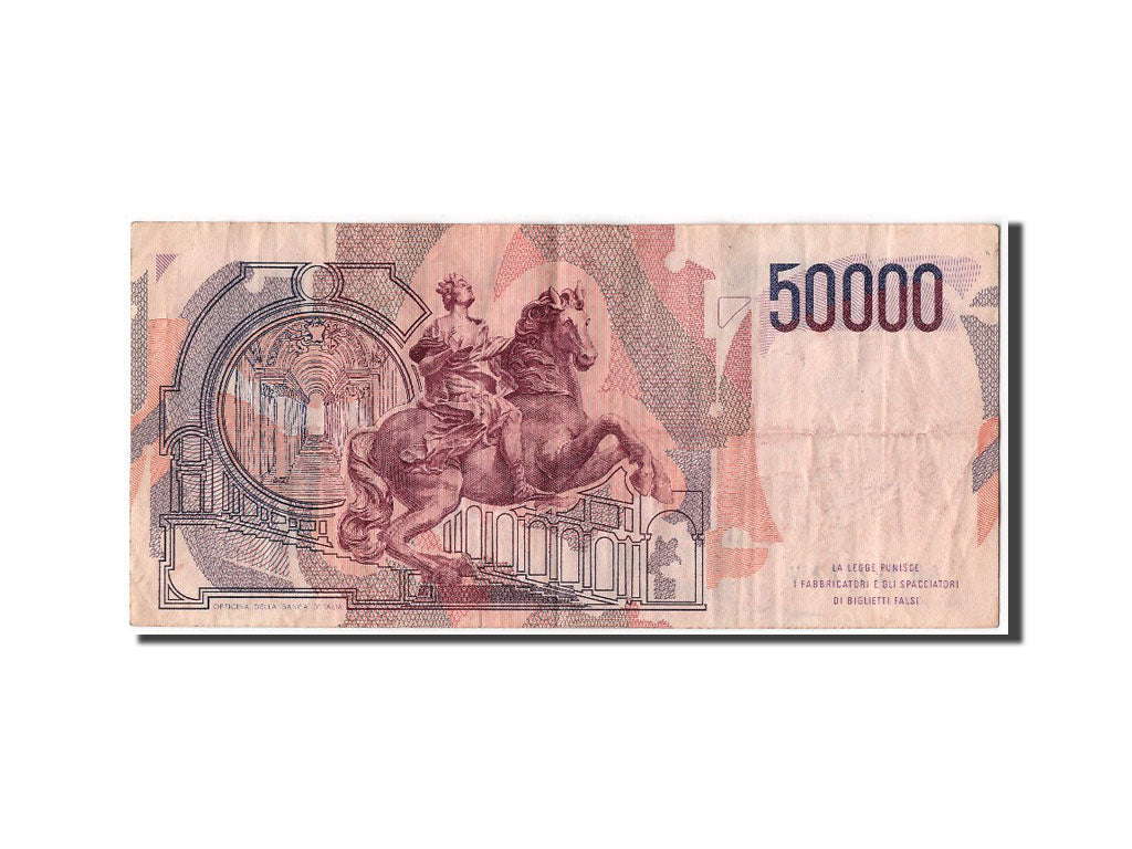 Banknote, Italy, 50,000 Lire, 1984, 1984-02-06, EF(40-45)