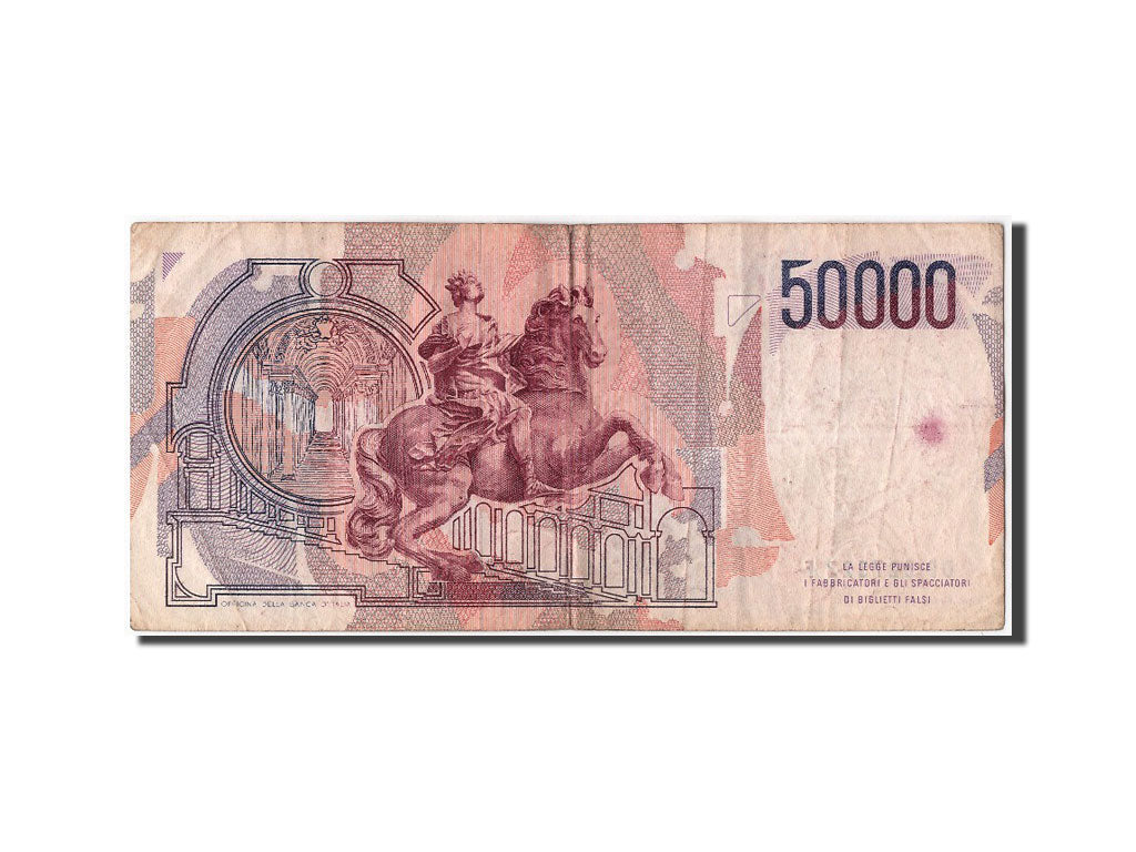 Banknote, Italy, 50,000 Lire, 1984, 1984-02-06, EF(40-45)