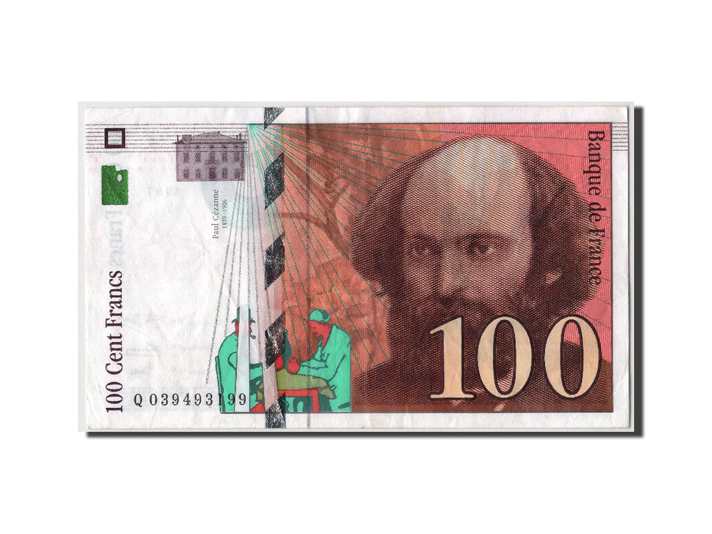 100 Francs Cézanne type 1997