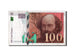Geldschein, Frankreich, 100 Francs, 100 F 1997-1998 ''Cézanne'', 1997, SS+