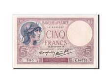 Biljet, Frankrijk, 5 Francs, 5 F 1917-1940 ''Violet'', 1939, 1939-10-19, SPL