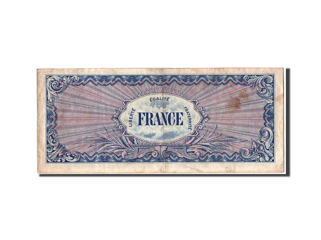 France, 100 Francs, 1945 Verso France, KM #123c, 1945-06-04, EF(40-45),...