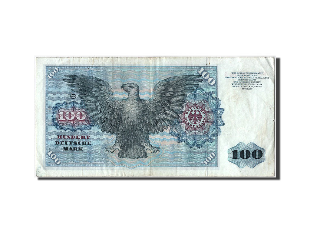 Banknote, GERMANY - FEDERAL REPUBLIC, 100 Deutsche Mark, 1977, 1977-06-01