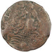 FRANCE, Liard, 1712, Montbéliard, VF(30-35), Copper, Boudeau #1303, 2.92