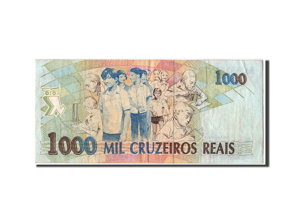 Brazil, 1000 Cruzeiros Reais, KM #240, EF(40-45), A2388006356A