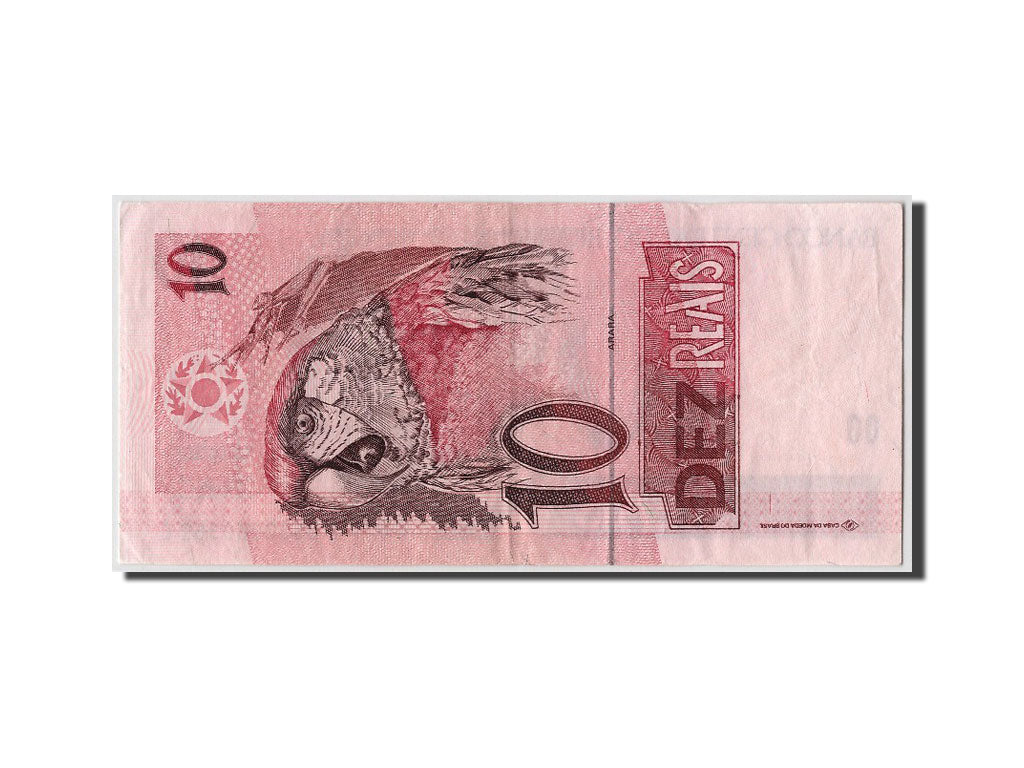 Brazil, 10 Reais, KM #245Af, AU(50-53), C0532060362C