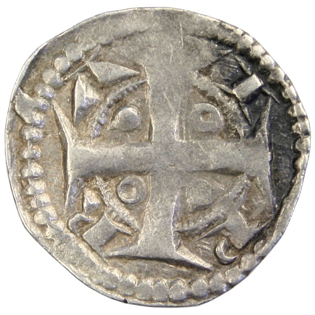 FLANDRE, Ville d'Ypres, Petit Denier d'Argent ou Maille