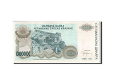Billet, Croatie, 100 Million Dinara, 1993, SUP+