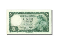 Banknote, Spain, 5 Pesetas, 1954, 1954-07-22, AU(55-58)