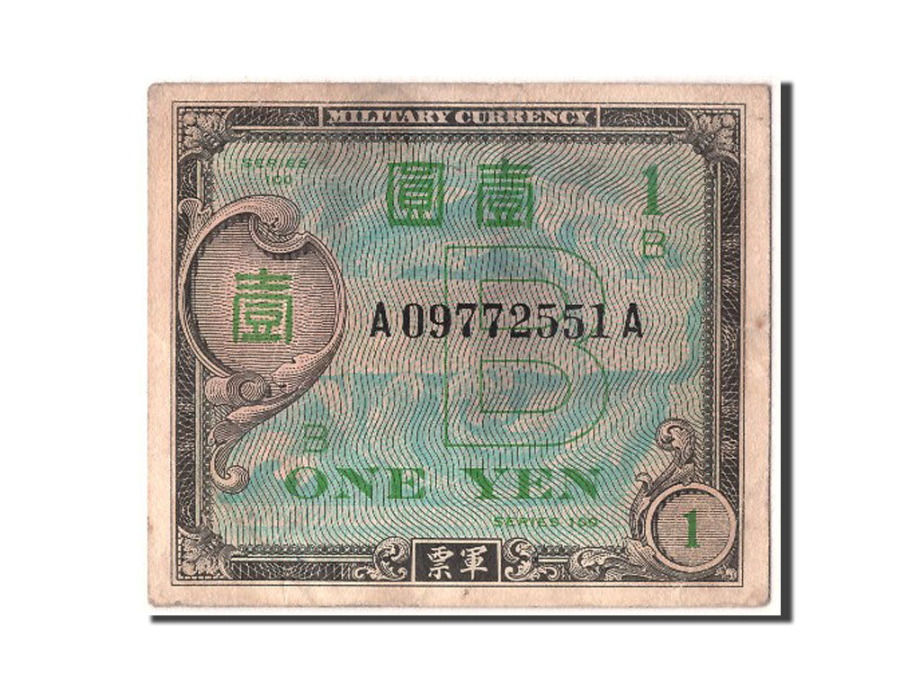 Japon, 1 Yen type 1945-51