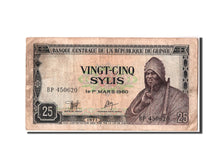 Guinée, 25 Sylis type 1971