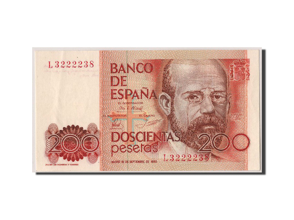 Billete, 200 Pesetas, 1980, España, 1980-09-16, SC