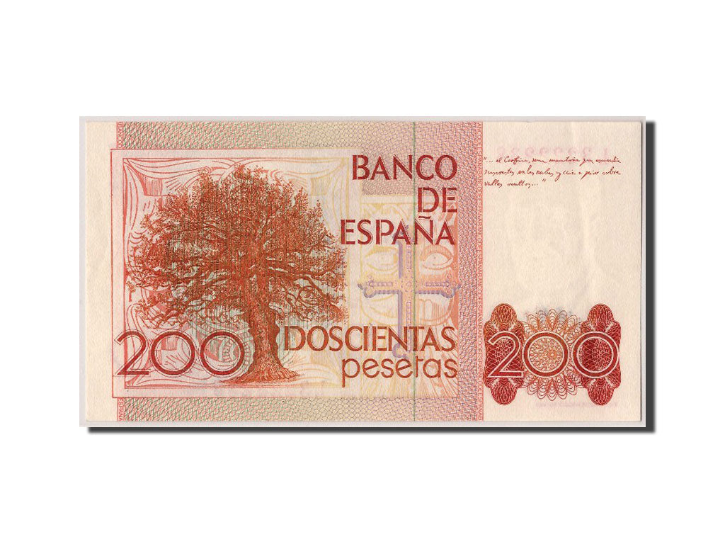 Billete, 200 Pesetas, 1980, España, 1980-09-16, SC