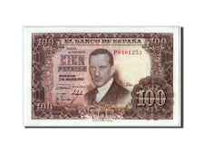 Banknote, Spain, 100 Pesetas, 1953, 1953-04-07, UNC(63)