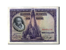 Billete, 100 Pesetas, 1928, España, 1928-08-15, EBC+