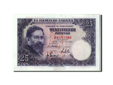 Banknote, Spain, 25 Pesetas, 1954, 1954-07-22, UNC(65-70)