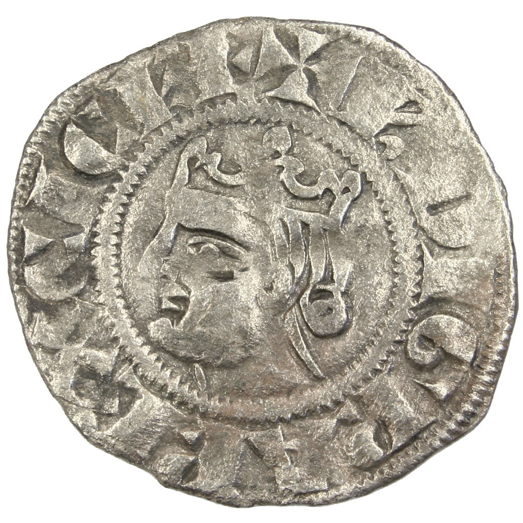 FRANCE, Denarius, Saint Rémy, EF(40-45), Billon, 0.93