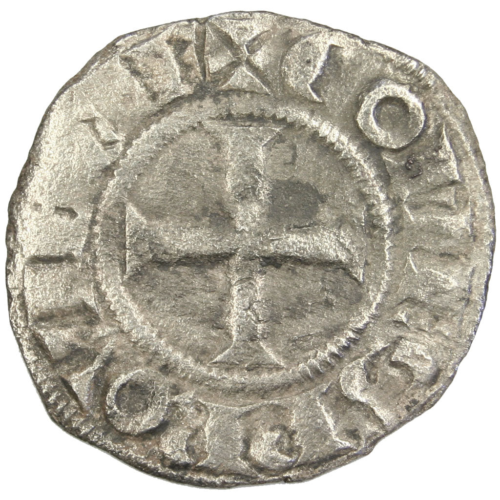 FRANCE, Denarius, Saint Rémy, EF(40-45), Billon, 0.93