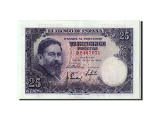 Banknote, Spain, 25 Pesetas, 1954, 1954-07-22, UNC(65-70)