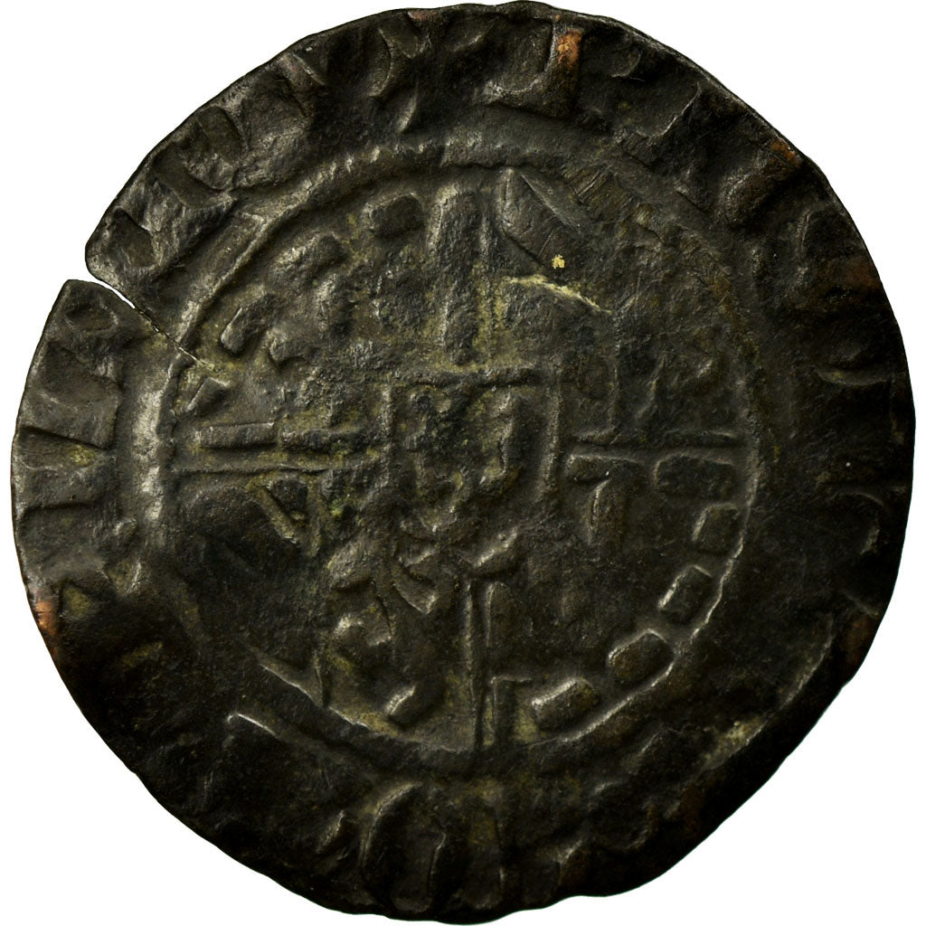 Coin, France, Double Mite, VF(20-25), Billon, Boudeau:2265