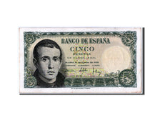 Banknote, Spain, 5 Pesetas, 1951, 1951-08-16, UNC(63)