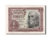 Banknote, Spain, 1 Peseta, 1953, 1953-07-22, UNC(65-70)