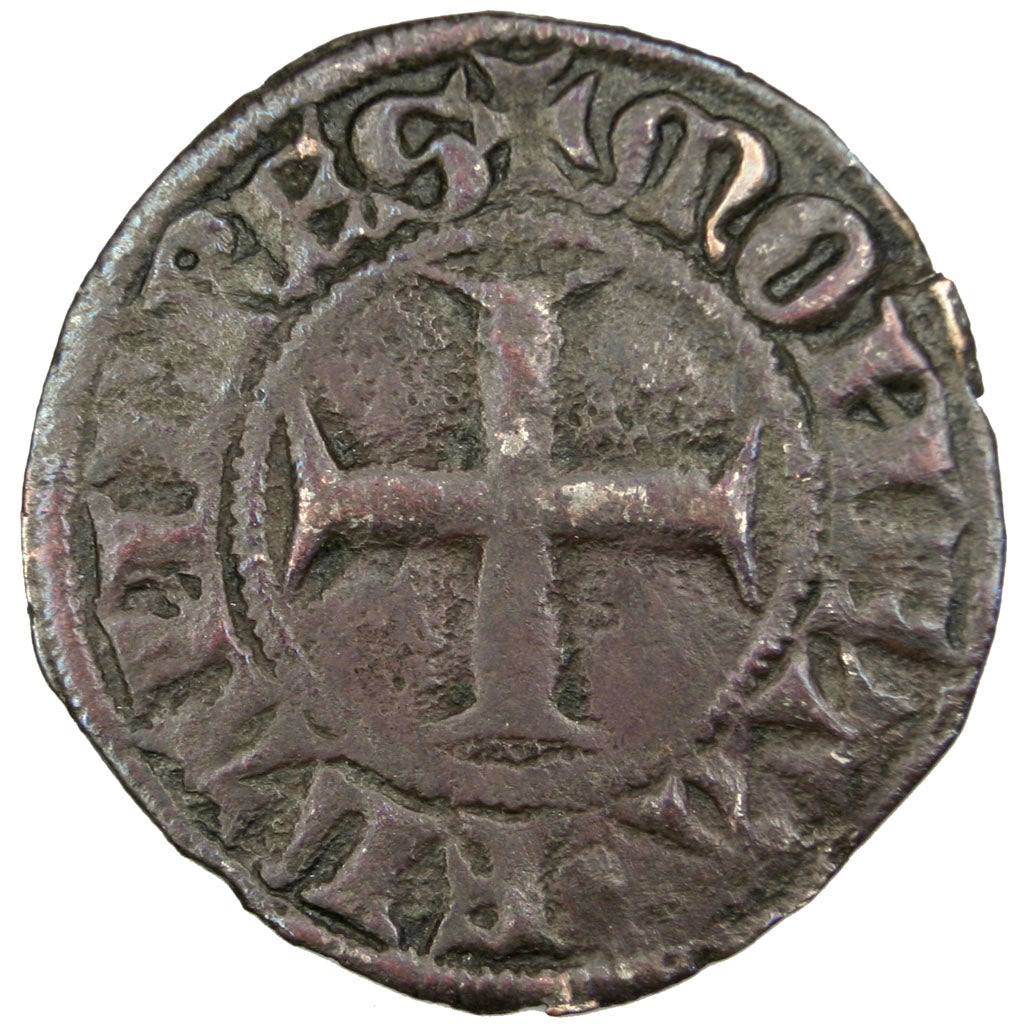FRANCE, Double Mite, VF(30-35), Billon, Boudeau #2245, 1.40