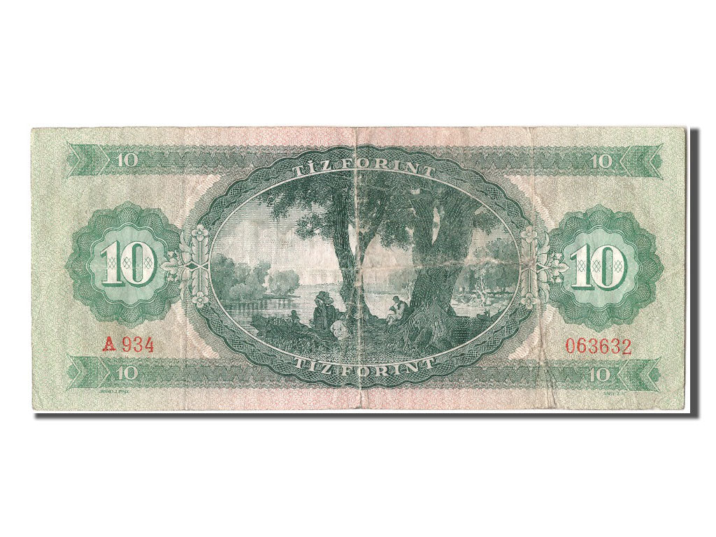 Ungheria, 10 Forint, 1969, 1969-06-30, MB+