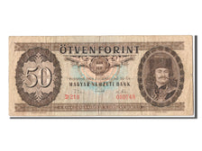 Hungary, 50 Forint, 1969, KM #170b, 1969-06-30, VF(20-25), D218 080748