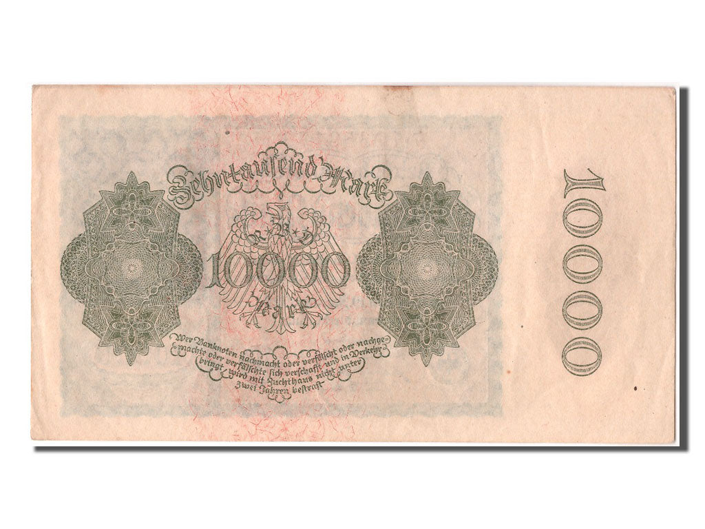 Banknote, Germany, 10,000 Mark, 1922, 1922-01-19, AU(55-58)