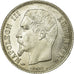 Coin, France, Napoleon III, Napoléon III, Franc, 1859, Paris, MS(63), Silver