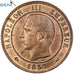 France, Napoleon III, 10 Centimes, 1857, Paris, Bronze, GENI, MS(60-62)