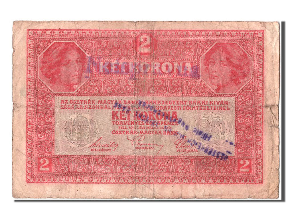 Banconote, Austria, 2 Kronen, 1917, 1917-03-01, MB