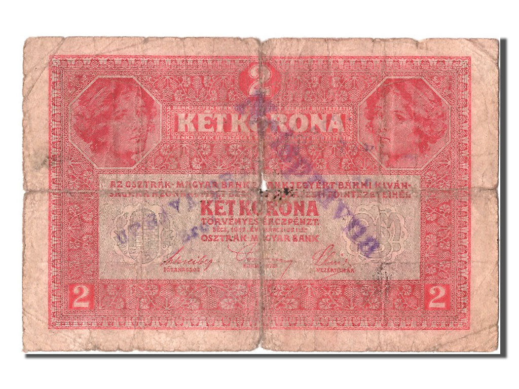 Banknote, Austria, 2 Kronen, 1917, 1917-03-01, VG(8-10)