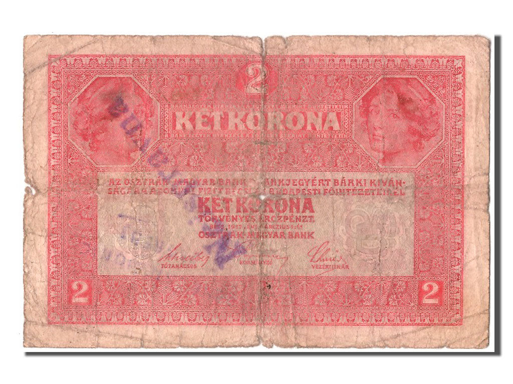Banknote, Austria, 2 Kronen, 1917, 1917-03-01, VG(8-10)