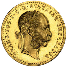 AUSTRIA, Ducat, 1915, KM #2267, MS(60-62), Gold, 3.52