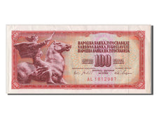 Banknote, Yugoslavia, 100 Dinara, 1965, 1965-08-01, AU(55-58)