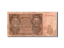 Croatia, 10 Kuna, 1941, KM #5b, 1941-08-30, VF(30-35), DC107167