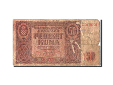 Croatia, 50 Kuna, 1941, KM #1a, 1941-05-26, VG(8-10), G0479706