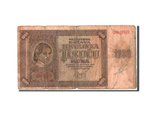 Croatia, 1000 Kuna, 1941, KM #4a, 1941-05-26, VG(8-10), Q0402422
