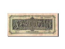 Greece, 2,000,000,000 Drachmai, 1944, KM #133a, 1944-10-11, AU(50-53), KE255697